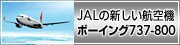 JAL�̐V�����q��@ �{�[�C���O737-800�^�@