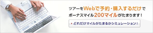�c�A�[��Web�ŗ\��E�w�����邾���Ń{�[�i�X�}�C��200�}�C�������܂�܂�! �ǂꂾ���}�C�������܂邩�V�~�����[�V����!