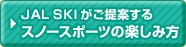 JAL SKI������Ă��� �X�m�[�X�|�[�c�̊y���ݕ�