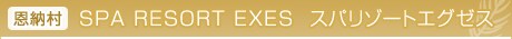 ���[���@SPA RESORT EXES  �X�p���]�[�g�G�O�[�X