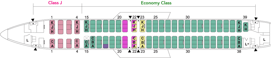 V32 Seatmap