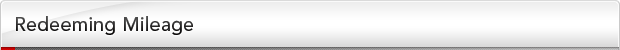 Redeeming Mileage