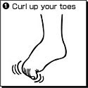 Curl up your toes