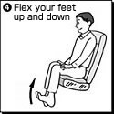 Flex your feet up and down