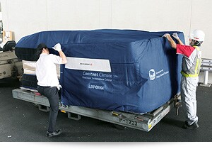 The thermal insulating material was developed from NASA's space program.