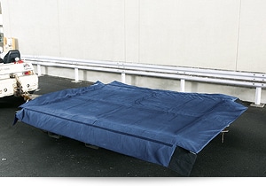 The thermal insulating material was developed from NASA's space program.