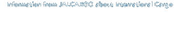Information from JALCARGO about International Cargo
