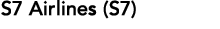 S7 Airlines (S7)