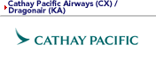 Cathay Pacific Airways (CX) / Dragonair (KA)