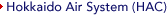 Hokkaido Air System(HAC)