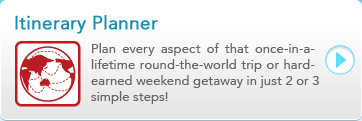 [Itinerary Planner] Plan every aspect of that once-in-a-lifetime round-the-world trip or hard-earned weekend getaway in just 2 or 3 simple steps!