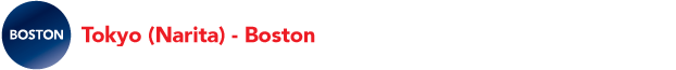 Tokyo (Narita) - Boston
