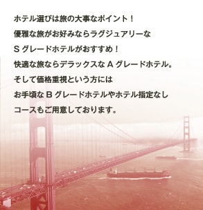 �z�e���I�т͗��̑厖�ȃ|�C���g�I�D��ȗ������D�݂Ȃ烉�O�W���A���[��S�O���[�h�z�e�����������߁I���K�ȗ��Ȃ�f���b�N�X��A�O���[�h�z�e���B�����ĉ��i�d���Ƃ������ɂ͂��荠��B�O���[�h�z�e����z�e���w��Ȃ��R�[�X�����p�ӂ��Ă���܂��B