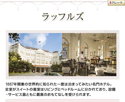 ���b�t���Y�@1887�N�J�Ƃ̐��E�I�ɒm��ꂽ��x�͔��܂��Ă݂�������z�e���B�S�����X�C�[�g�̋q���̓��r���O�ƃx�b�h���[���ɕ�����Ă���A�ݔ��E�T�[�r�X�ʂƂ��ɍō��̂����ĂȂ����󂯂��܂��B