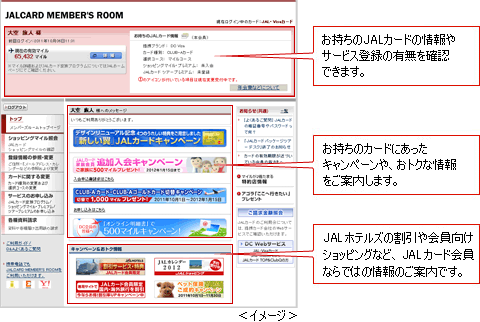 JALCARD MEMBER'S ROOM