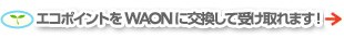 �G�R�|�C���g��WAON�Ɍ������Ď󂯎��܂��I