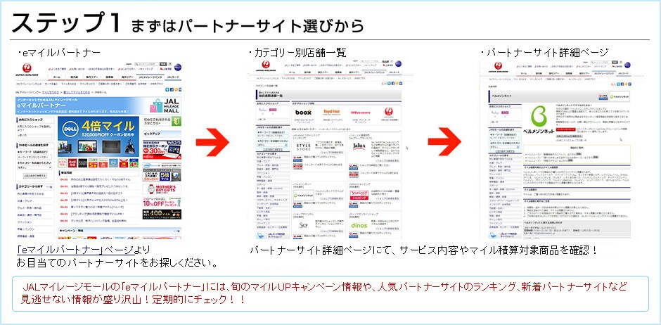 �X�e�b�v1 �܂��̓p�[�g�i�[�T�C�g�I�т���