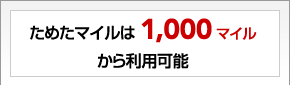 ���߂��}�C���� 1,000 �}�C�����痘�p�\