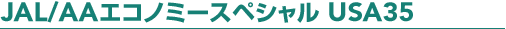 JAL/AA�G�R�m�~�[�X�y�V���� USA35