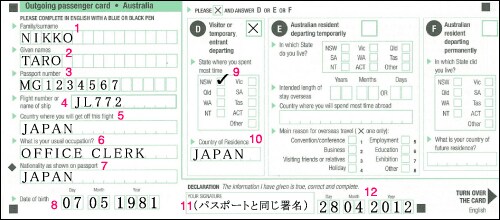 �I�[�X�g�����A�o���J�[�h���\��