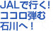 JAL�ōs���I�R�R���e�ސΐ�ցI