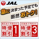 JAL　日本航空　特便割引