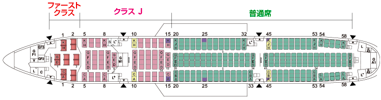 W16シートマップ