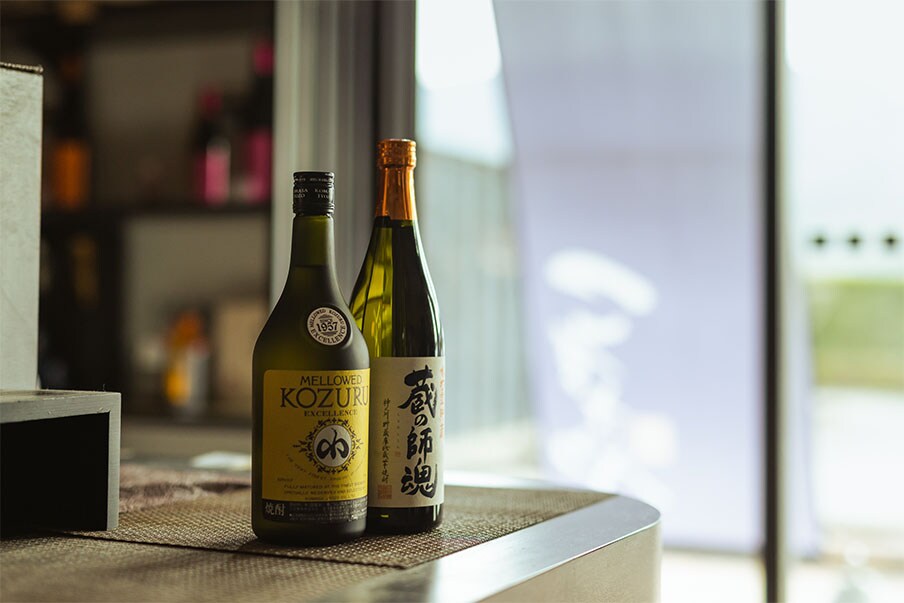 Kagoshima’s specialty shochu at Komasa Jyozo