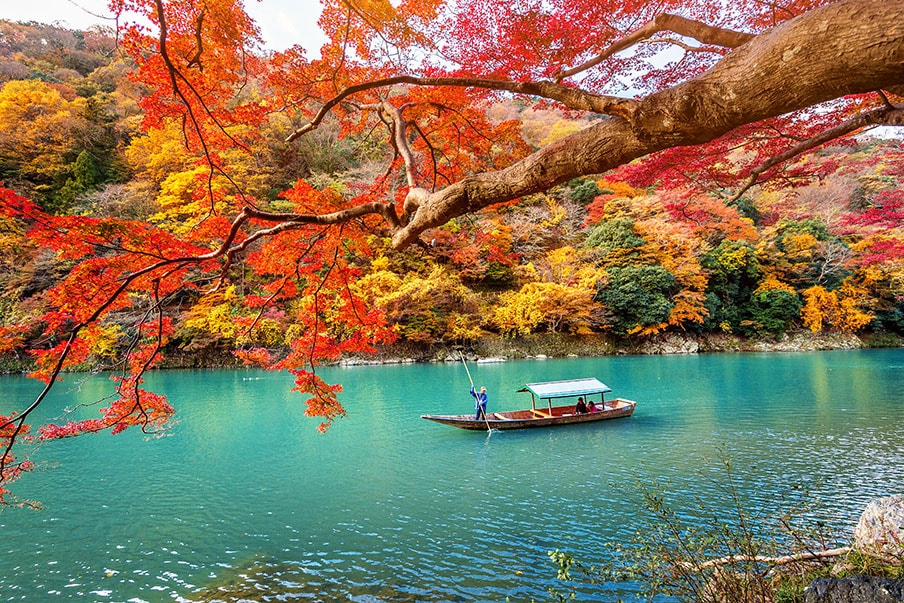 Hike, meet monkeys, and relax at Arashiyama Park