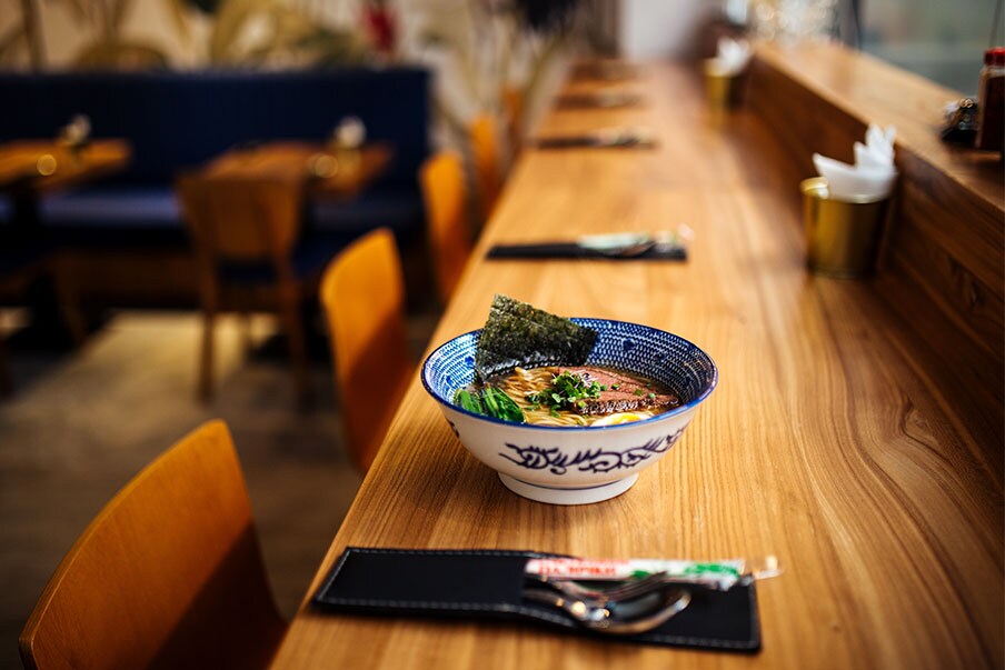 What is a ramen shop?