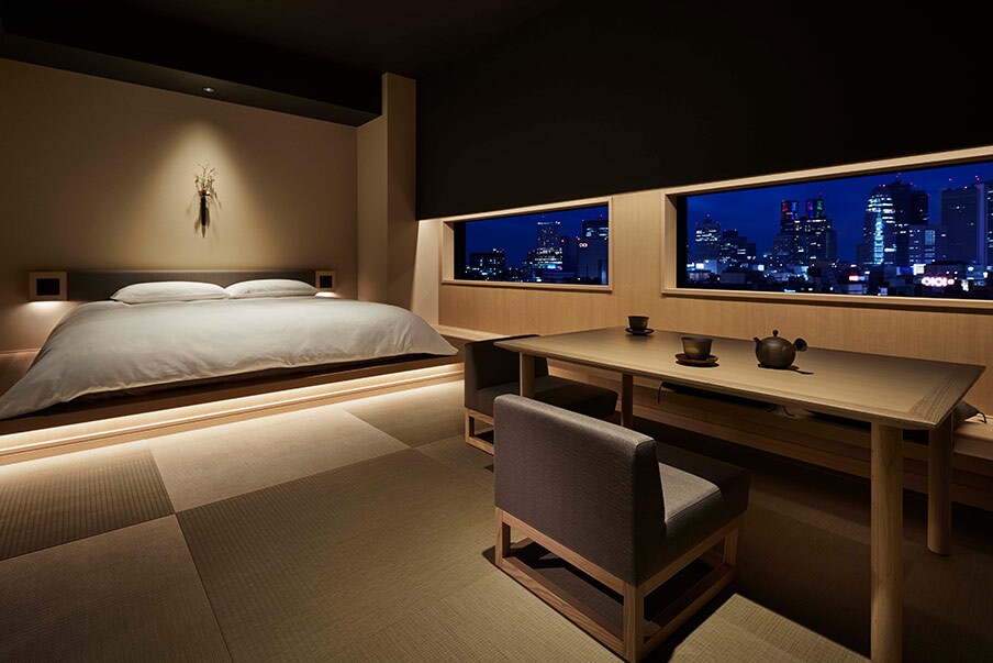 Luxurious hotel stays