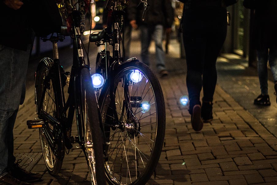 Use your lights after dark