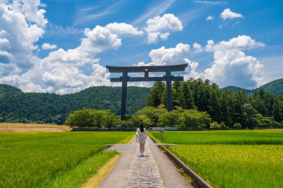 See the world's largest tori gate