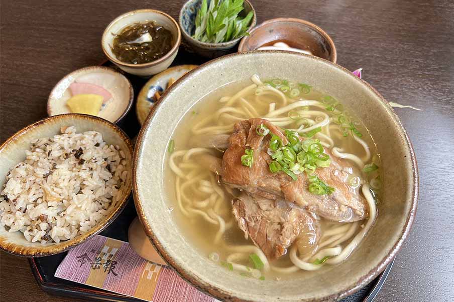 Sample native Okinawa drinks and delicacies
