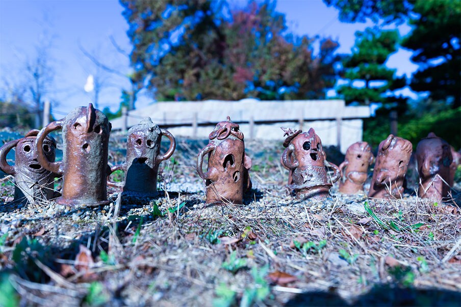 Kofun shapes and symbols