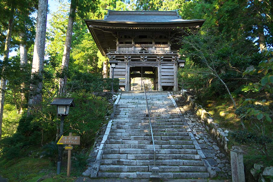 Sashinzan Joushuuin Tairyuji - see spectacular vistas from high atop a mountain temple