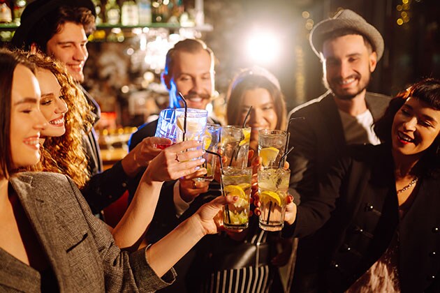 Partake in trivia and devour pub grub at Good Heavens