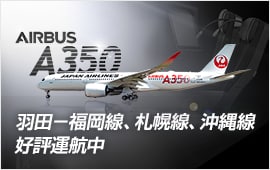 羽田-福岡線、札幌線、沖縄線 好評運航中