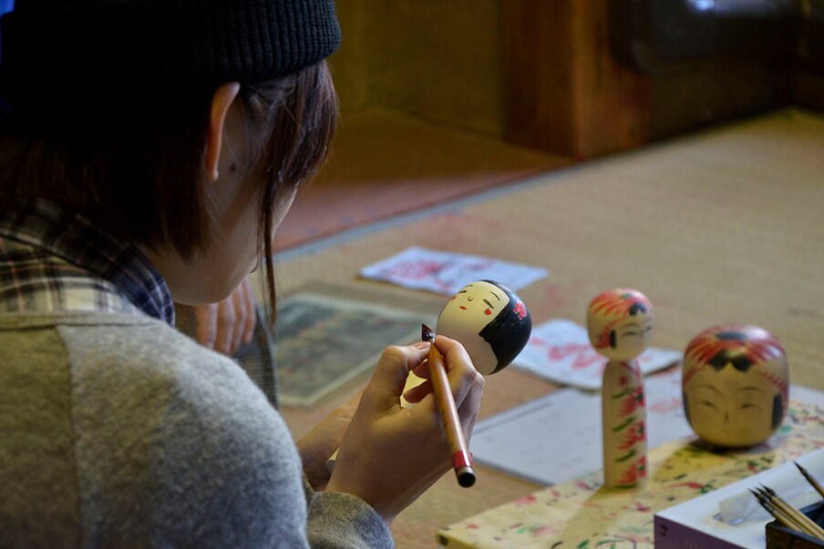 Make your own Kokeshi