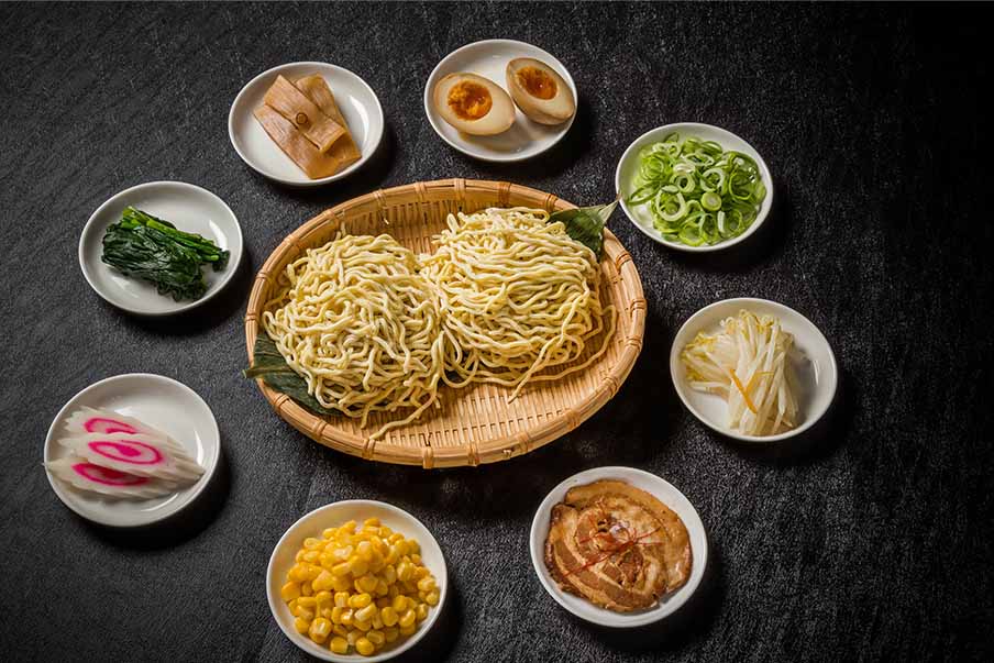 Ramen toppings—various ingredients to add to your bowl of ramen