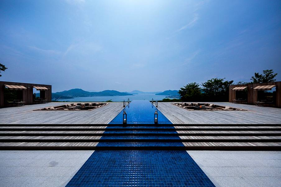 Pamper yourself at the Bella Vista Spa & Marina Onomichi