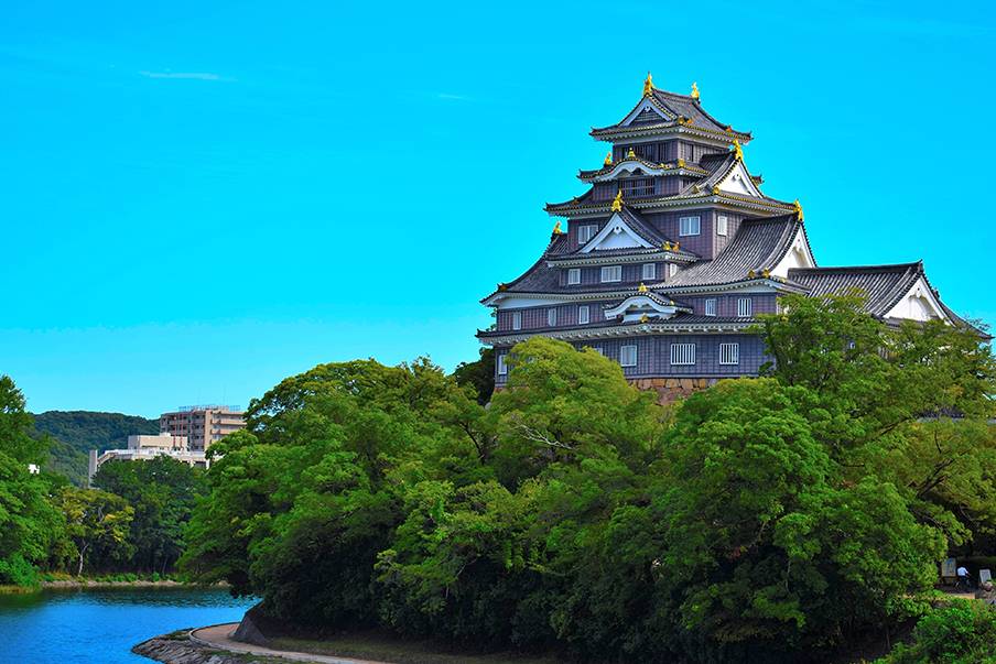 Explore the different castles around the Setouchi region