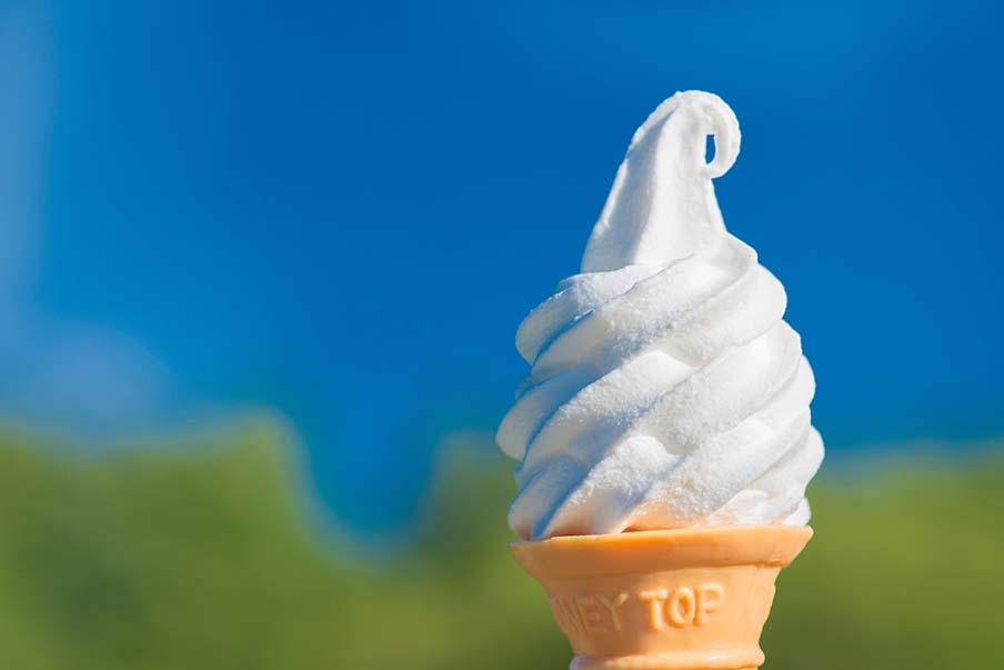 More than seafood: enjoy an ice cream treat