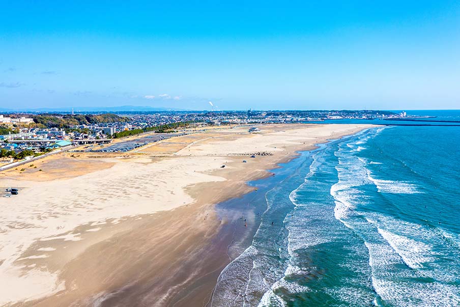 Oarai Sun Beach (大洗サンビーチ海水浴場) — the family-friendly beach of Ibaraki Prefecture