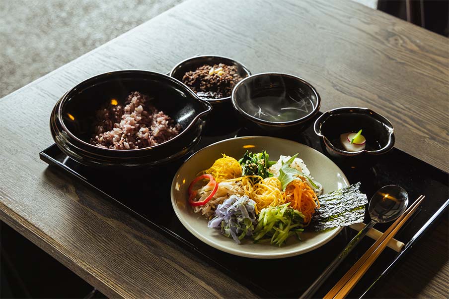 Discover delectable dishes at the Chin Jukan Kiln cafe