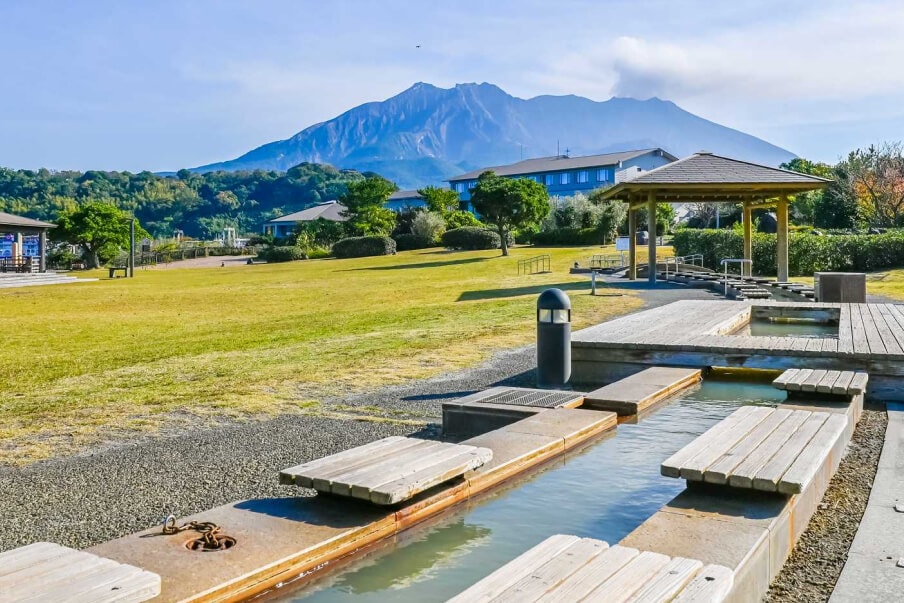 Relax at the Nagisa Park Foot Bath