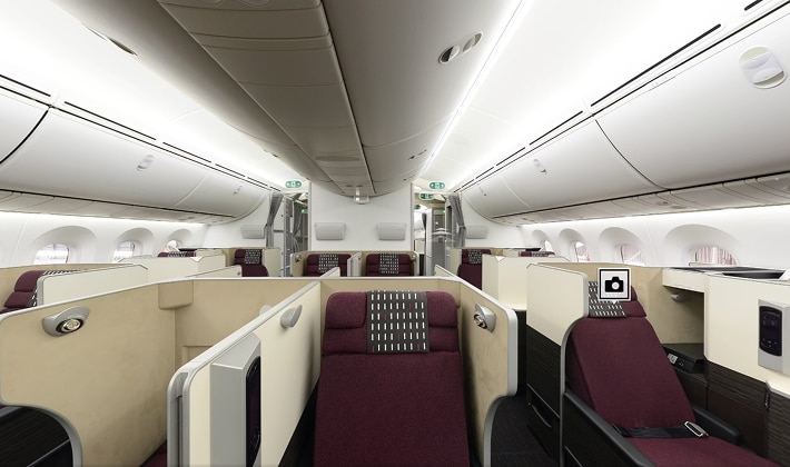 JAL international Business Class Seats (787-8, 787-9, 777