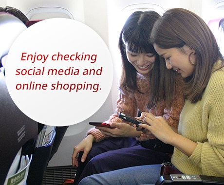 Enjoy checking social media and online shopping.