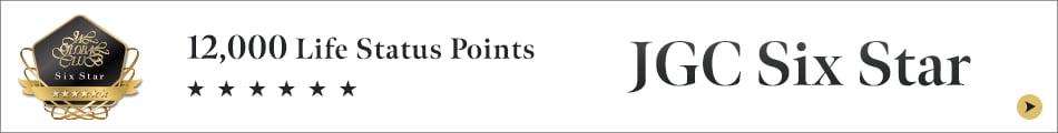 12,000 Life Status Points JGC Six Star