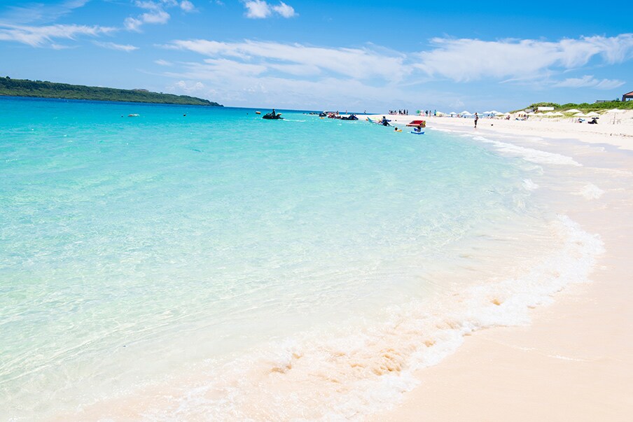 Yonaha-Maehama, Yoshino und Sunayama